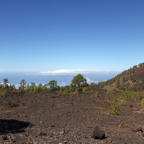 Horizont unterhalb des Teide