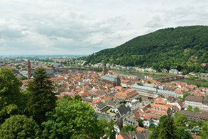 Blick vom Heidelberger Schloss