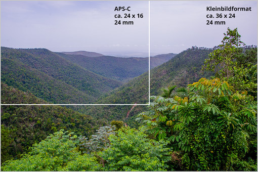 Unterschied Kleinbild zu APS-C